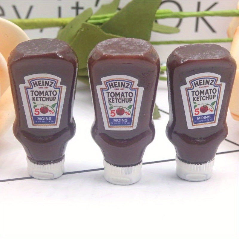 1:12 Dollhouse Miniature Snacks Set with Ketchup