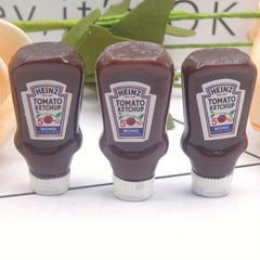 1:12 Dollhouse Miniature Snacks Set with Ketchup