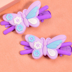 Girls Butterfly Hair Clip Hairpin Side Clip Headwear Princess Hair Accessories