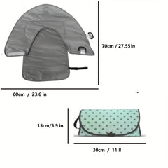 Portable Waterproof Changing Pad 3 in 1