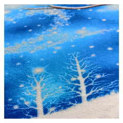 Cashmere Christmas Cartoon Bedroom Bedside Carpet
