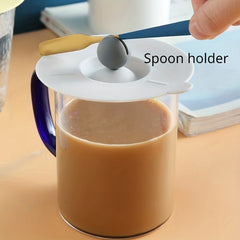 Silicone Cup Lids Anti dust Mug Covers Reusable Water Cup Lids