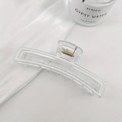 Enamel Hair Clip Solid Hair Accessory for Girls and Women