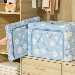 Foldable Clothes Storage Box Quilt Organizer Bag Extra Large Dustproof Bag