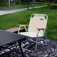 Aluminum Folding Chair Outdoor Camping Beach Chair with Gift Storage Bag