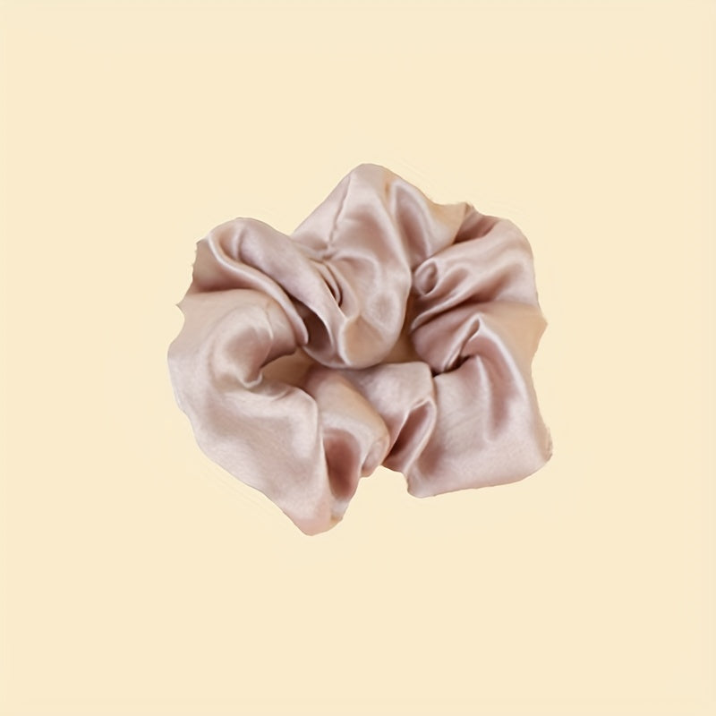 6Pcs Girls Large Hair Tie Scrunchie Elastic Bands Ponytail Hair Accessories