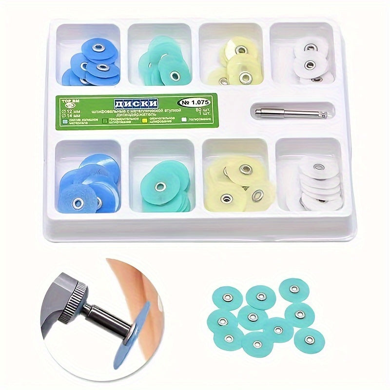 Dental Polishing Disc Sandpaper Tooth Whitening Low Speed Bending Machine Tools