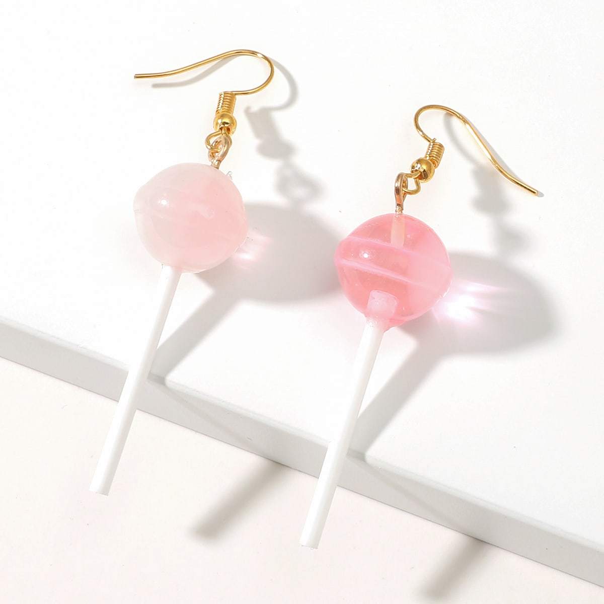 Funny Lollipop Drop Earrings Resin Ear Accessories For Women