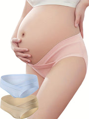 3pcs Low Waist Maternity Panties Comfortable Underwear for Pregnancy