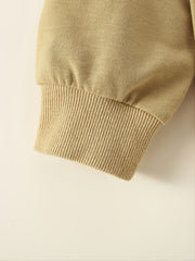 Boys Print Round Neck Sweatshirt