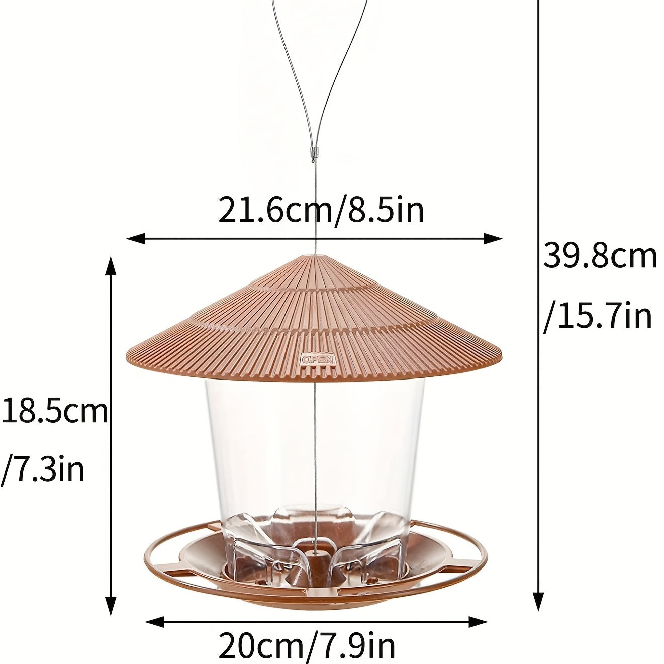 Hanging Bird Feeder Squirrel Proof