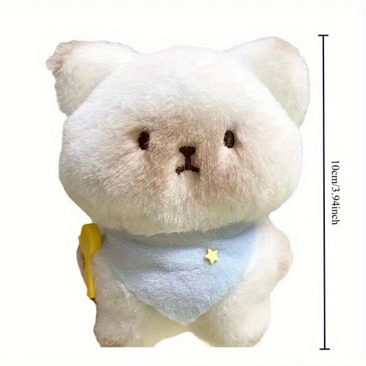 2pcs Squeezing Kitten Pendant Dry Rice Cat Pendant Cute Holiday Gift