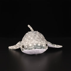 Realistic Grey Shark Plush Toy Soft Stuffed Animal Ocean Series Cuddly Gift