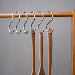 12pcs Kitchen Wardrobe Storage Hook Set