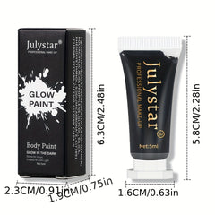 Glow Body Paint Fluorescent Body Painting for Parties and Halloween