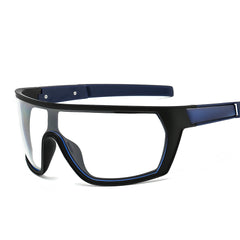 Sports Anti-UV One Piece Sunglasses for Cycling Mountaineering