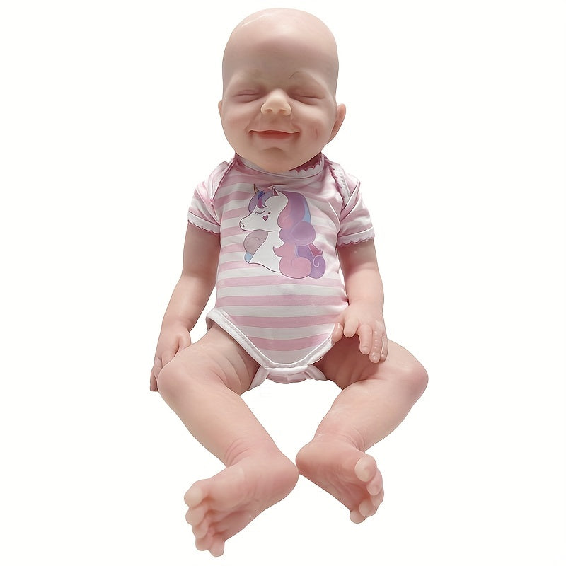 Silicone Mini Baby Soft Dolls for Children's Practice