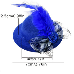Chicken Hat Doll Princess Hair Accessory for 6 inch Dolls and Chickens