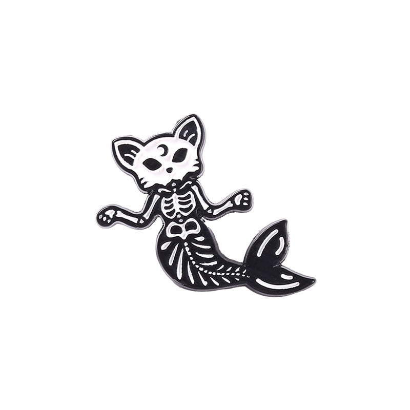 Punk Enamel Pin Badges Set