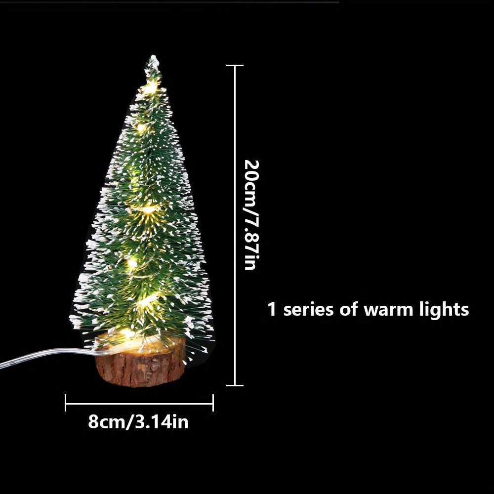 Mini Christmas Tree Decoration for Holiday Party Supplies