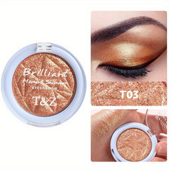 Monochrome Eyeshadow Powder Sequins Sparkle High Gloss Powder