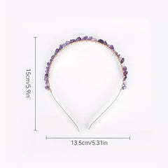 Crystal Vintage Style Headband Metal Headress Hair Accessories