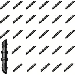 30-50pcs Drip Irrigation Barbed Coupling Fittings - Drip Tubing Irrigation