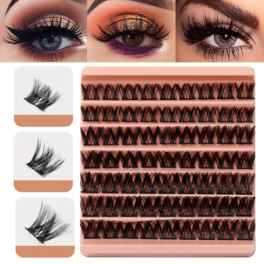 Long & Thick 7 Row False Eyelashes with Self Grafting Tech