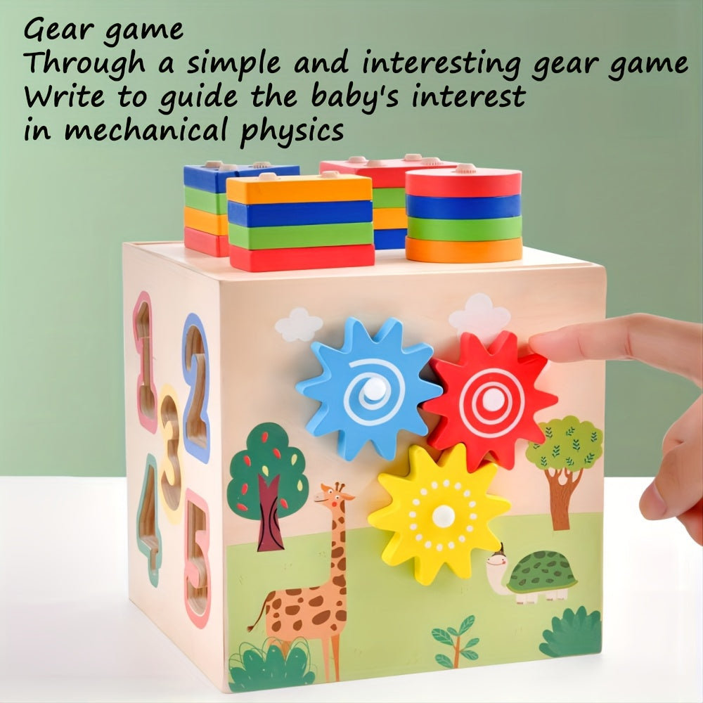 Kids Toolbox Shape Sorting Educational Toy Holiday Gift