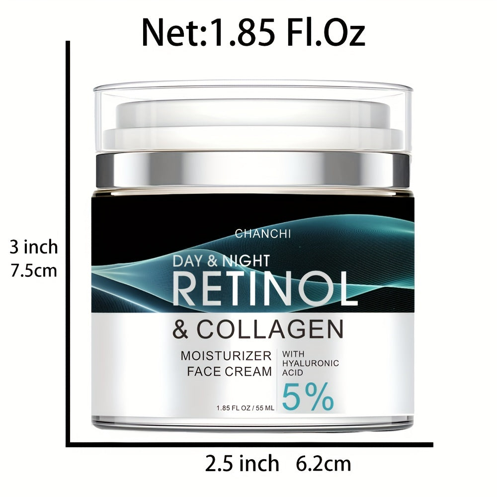 Retinol Cream with Collagen Hyaluronic Acid Vit C E