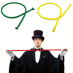 Flexible Illusion Rope Trick Magic Prop for Stage Close Up Visual Gags