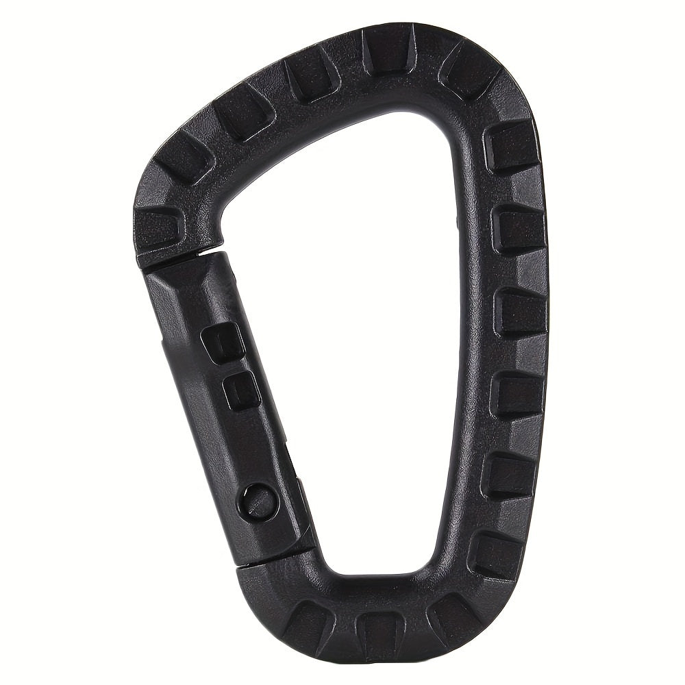 Molle Quick Release Buckle Keychain D shaped Backpack Hanging Buckle