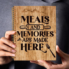 Vintage Wood Grain Notebook with Bible Verses 13 97x21 08cm Writing Journal