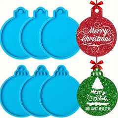3pcs Christmas Resin Molds for DIY Crafts Home Decor