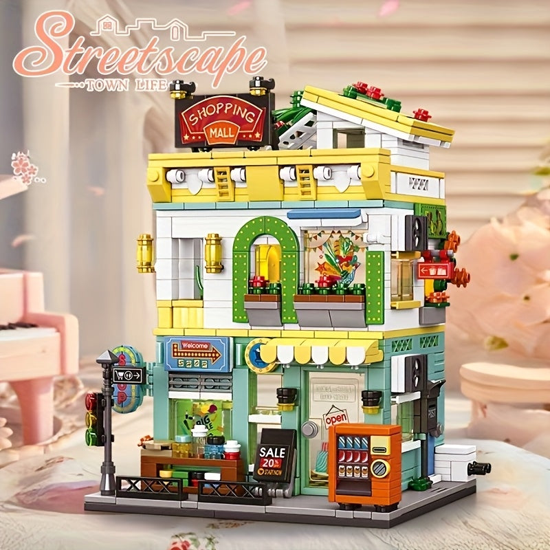 1005pcs Supermarket Building Set - Ideal Gift for Birthdays