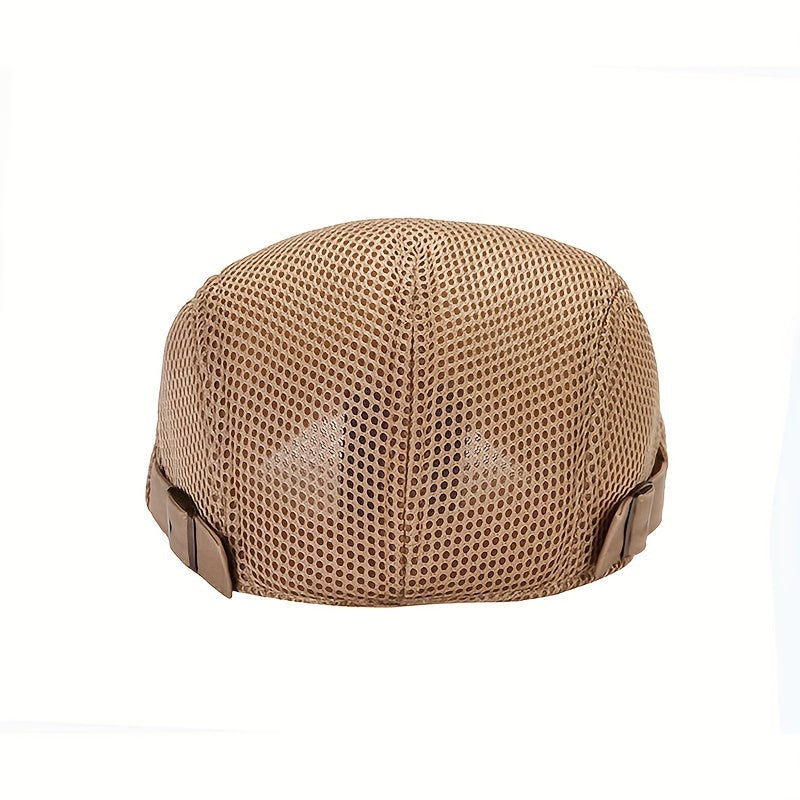 Men's Breathable Mesh Beret Painter's Hat