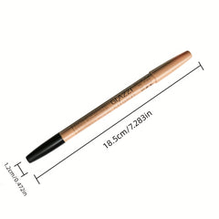 Dual Head Eyeliner Eyebrow Pen Smudge Proof Beige Concealer Pen