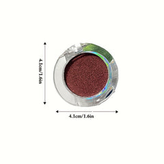 Coral Gradient Chameleon Eyeshadow Powder