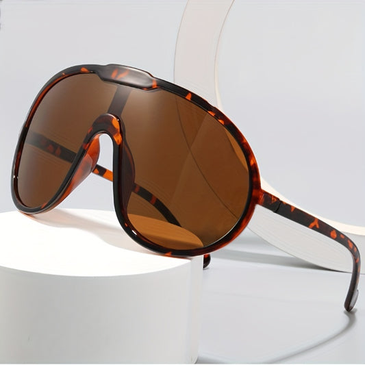 Men's Toad Mirror Large Frame Sunglasses Sports Outdoor Sunglasses