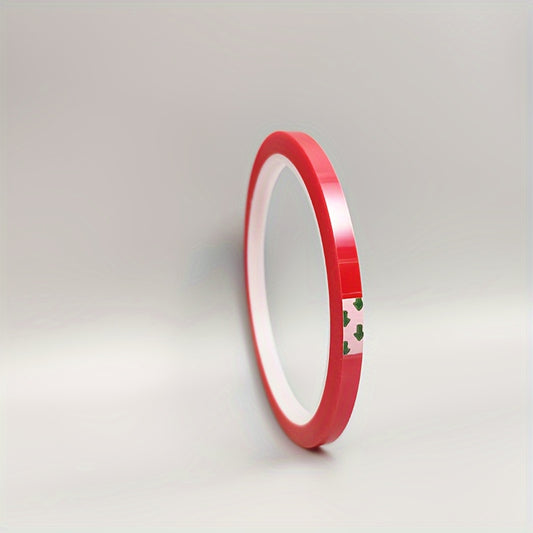Red Polyester High Temp Masking Tape 5-50mm 108ft Heat Resistant No Residue