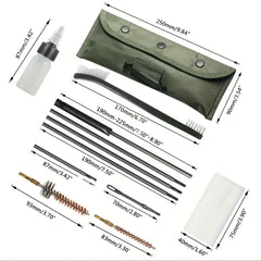 Outdoor Cleaning Kit Set Universal Butt Brushes Cleaner Set Tools Green