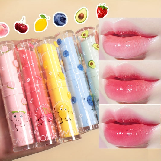 Fruit Flavor Changing Lipstick Hydrating Temperature Lip Gloss
