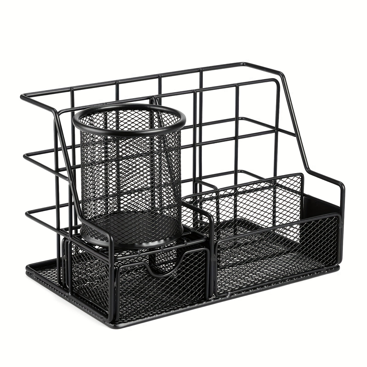 Tabletop Storage Rack w/ Drawer & 5 Letter Sorting Rack