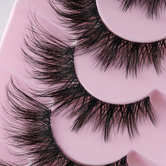 7 Pairs Little Devil Style Lashes Extension Fox Eye False Eyelashes