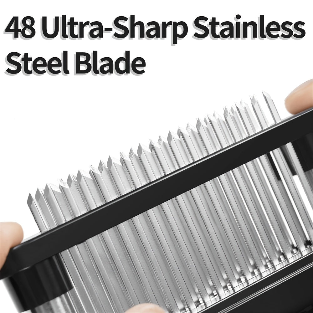 Stainless Steel Meat Tenderizer With 48 Needles Blades