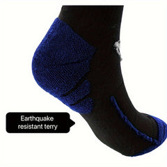 Men's Calf Sport Socks Nylon Blend Breathable Sweat Absorbing Socks
