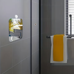 Fogless Shower Mirror for Shaving - Wall Hanging Bathroom Mirror