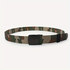 Breathable Nylon Military Tactical Belt No Metal Buckle