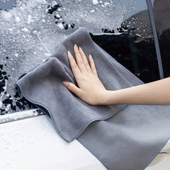 5pcs Car Drying Towel Chamois Microfiber Double Sided Auto Cleaning Quick Dry