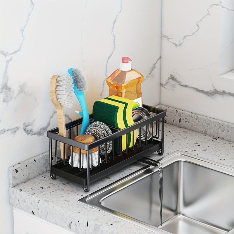 Kitchen Sponge Drain Holder Sink Rack Organizer Stand Storage